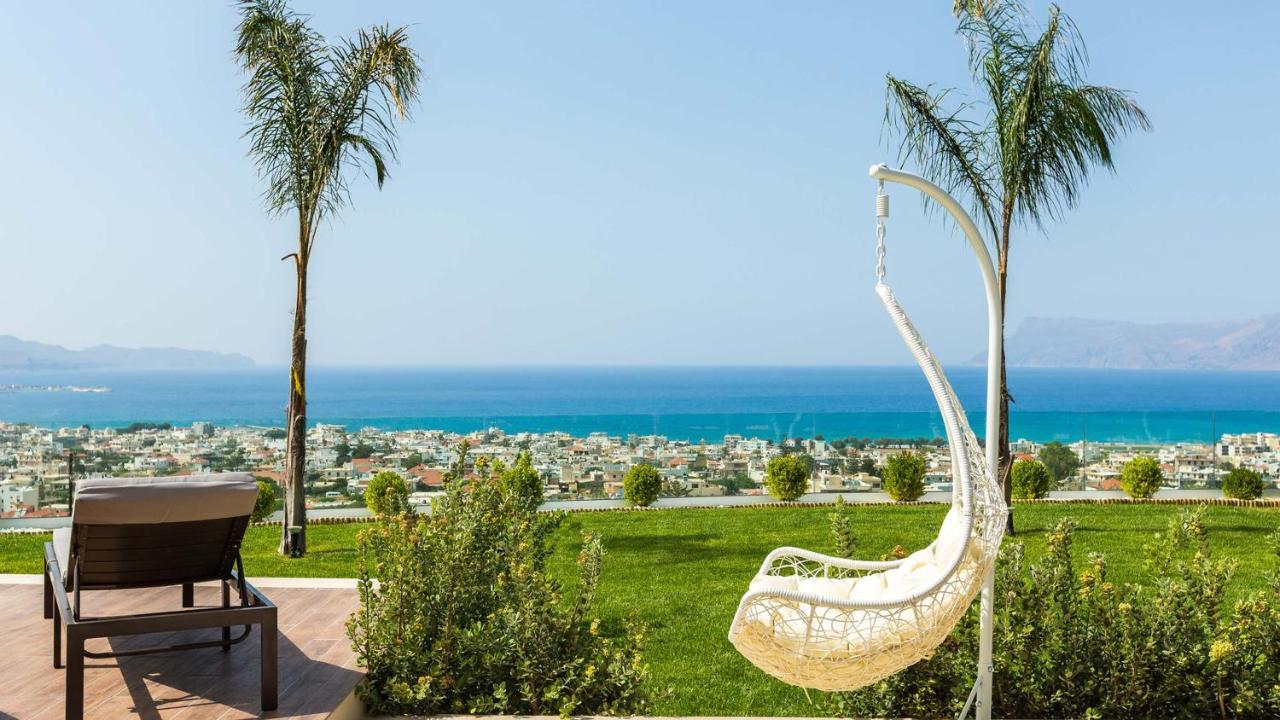Emilia I Luxury, Amazing Seaview, Next To The Town Villa Kissamos