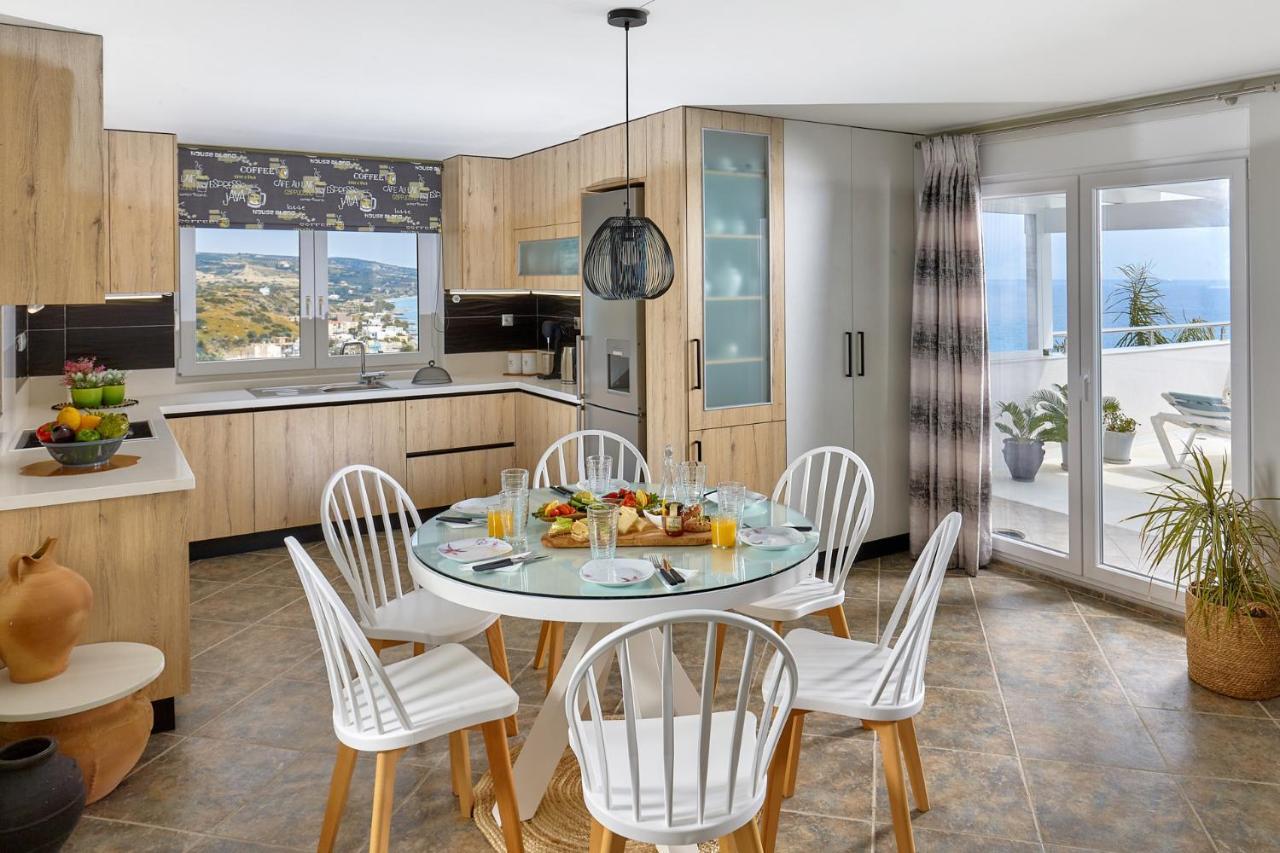 Apartment Breathtaking Sea View Flat In South Crete Keratokampos