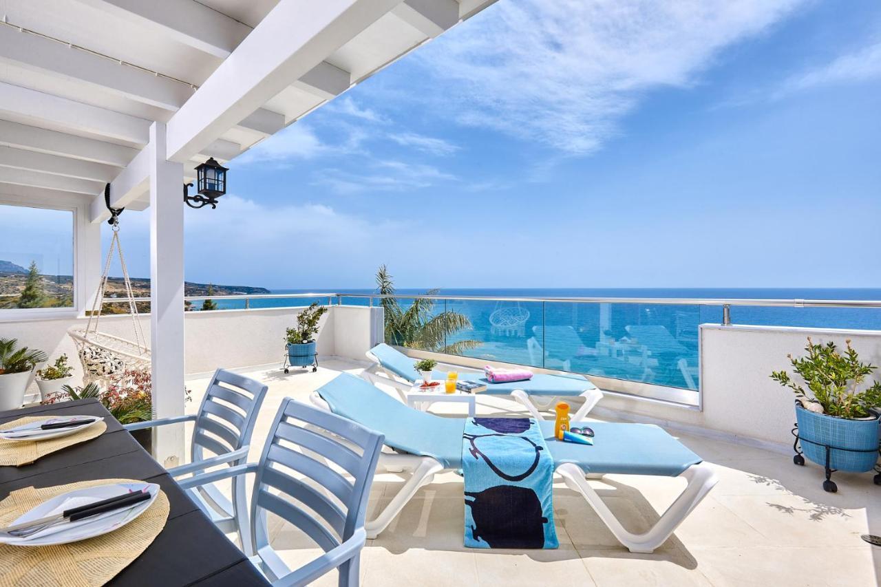 Breathtaking Sea View Flat In South Crete Keratokampos
