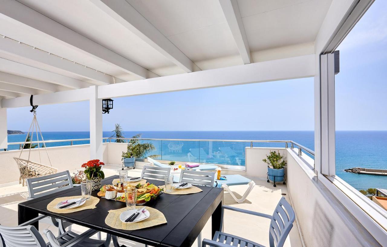 Breathtaking Sea View Flat In South Crete Apartment Keratokampos