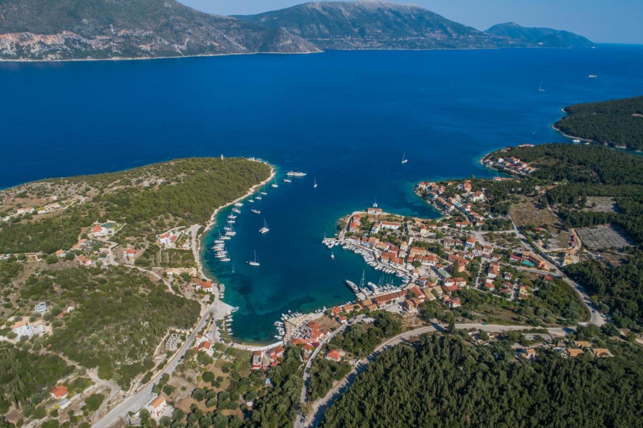 Villa Luxury Above Emblisi , With Heated Pool !