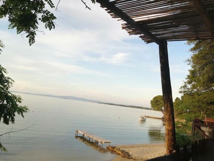 Private Seafront House In With Amazing View Of Diaporos Island