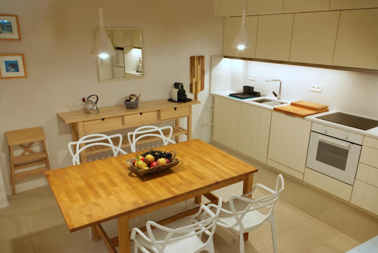 White Cycladic Town House With Sea Vew