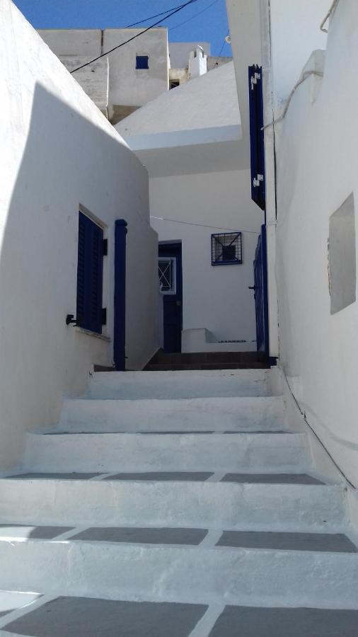 Cycladic House White And Blue In Kato Chora * Serifos Town