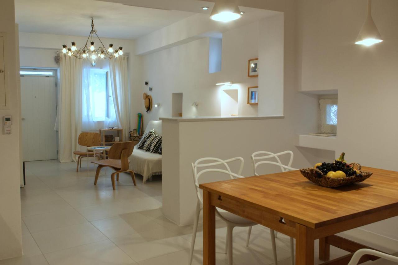 White Cycladic Town House With Sea Vew *