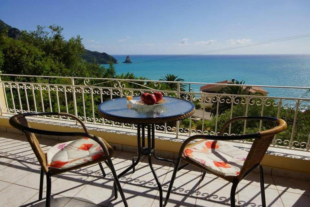 Natalia B With Panoramic Sea Views Of Agios Gordios Bay