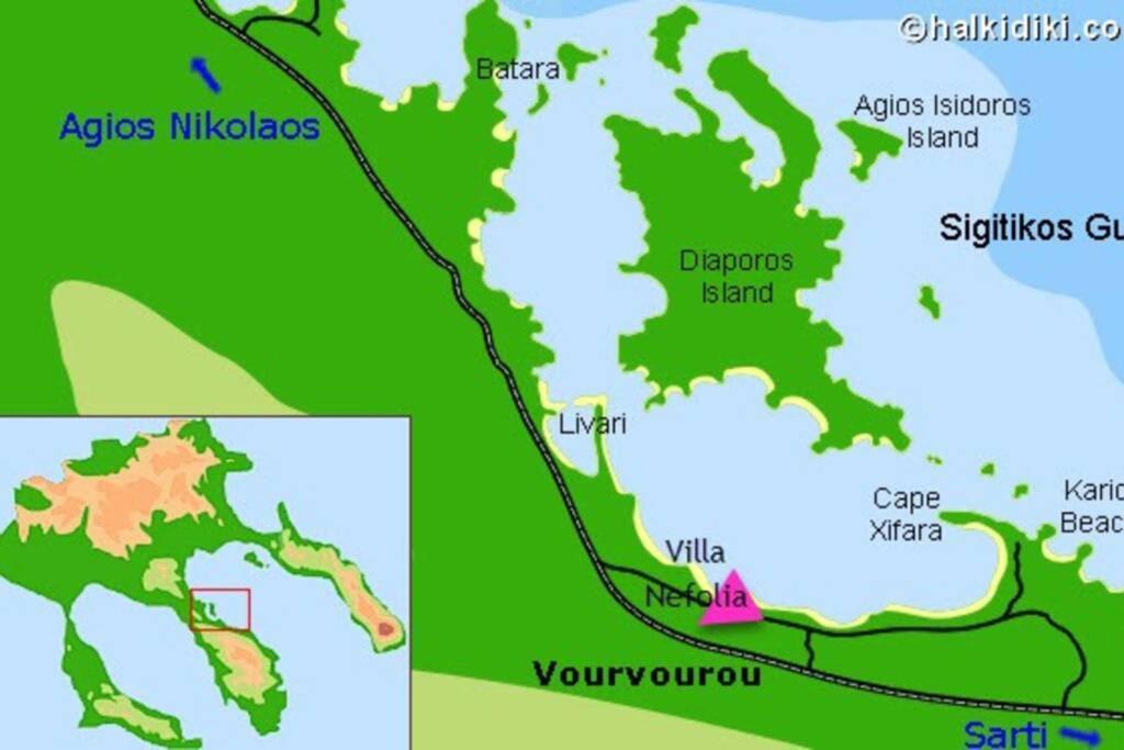 Holiday home Nefolia Vourvourou