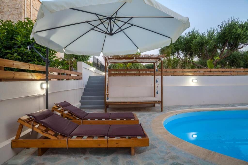 Galini With Private Pool Villa Gouves