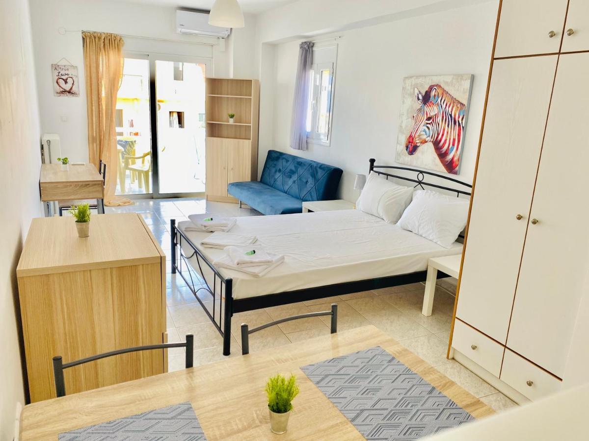 Korona Beach I Sea View Studio * Rethymno (Crete)