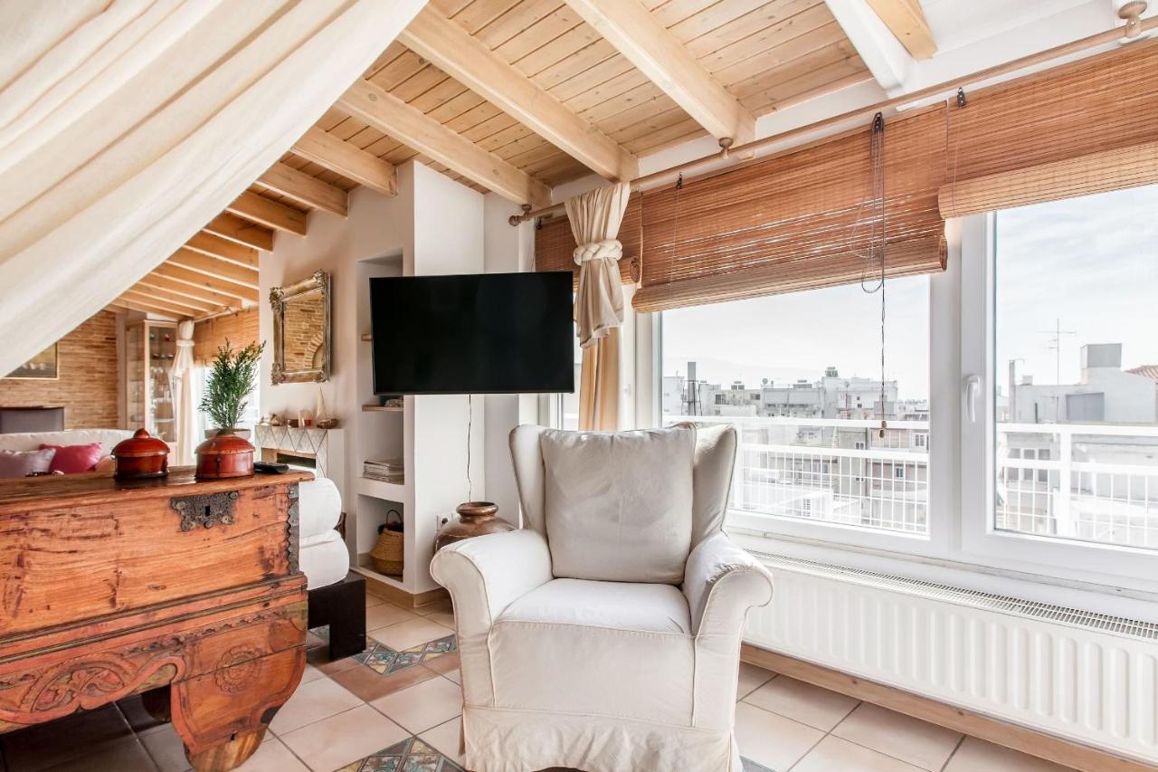 σοφίτα μοναδικής αισθητικής Apartment Athens