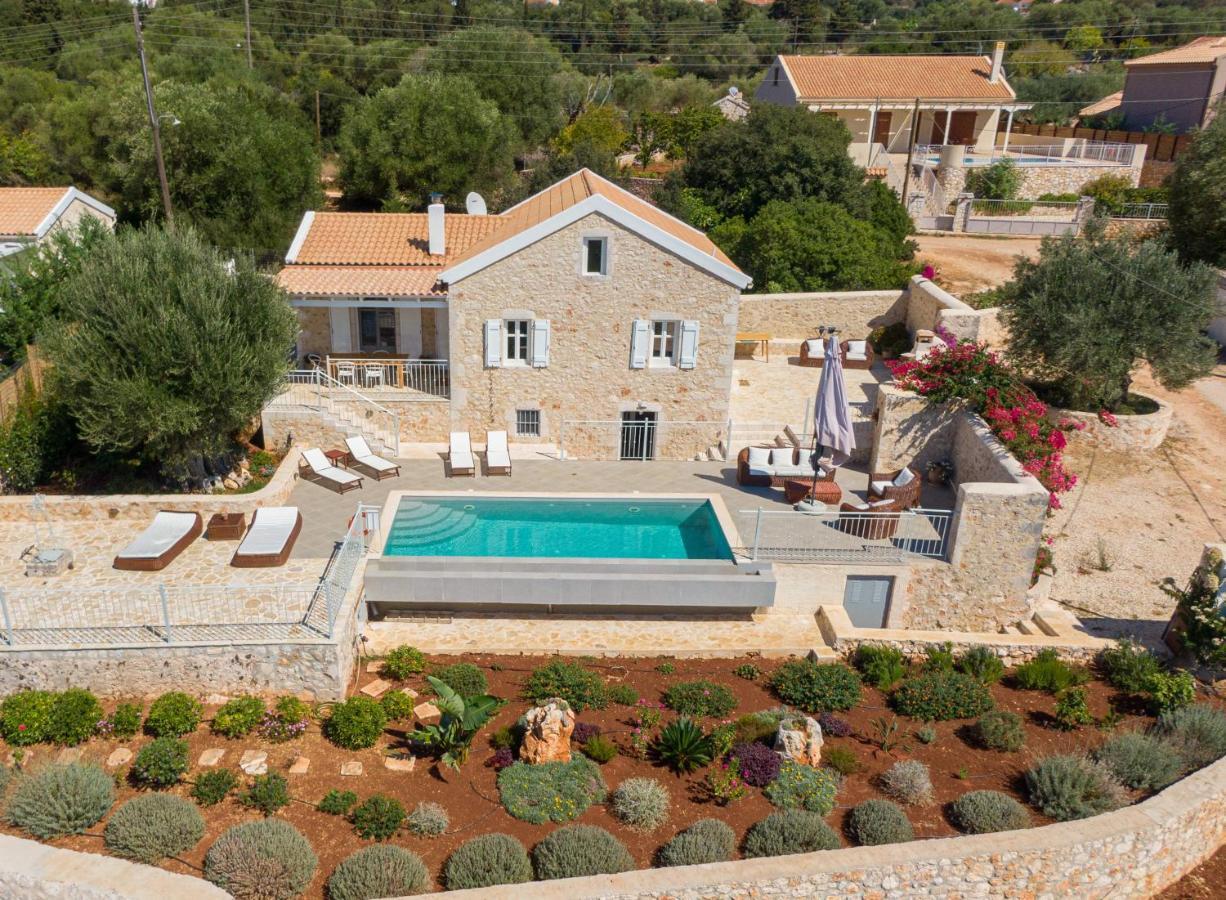 Villa Fiscardo Luxury Stone Alex ,with Sunset View! *