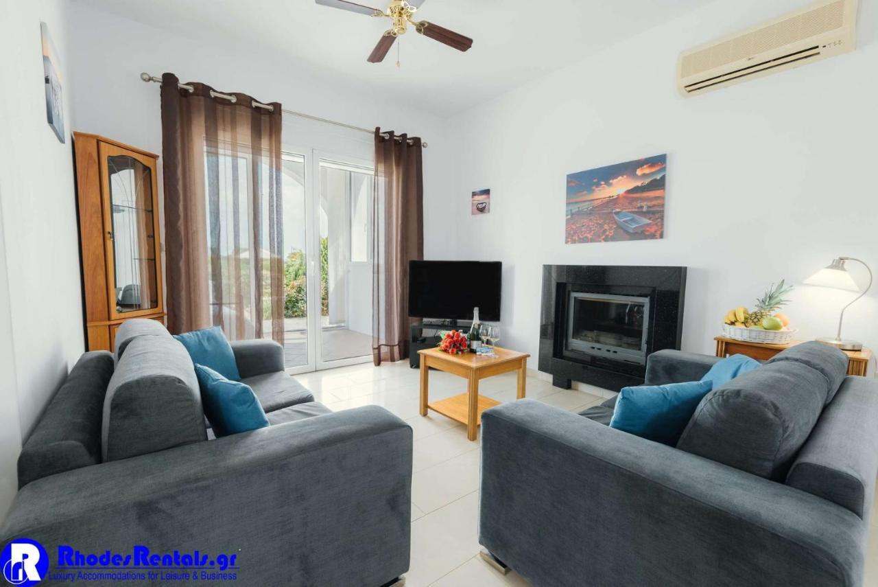 Gennadi Dreams Holiday Villa Rhodes Two Bedroom Villa With Private Pool And Sea View