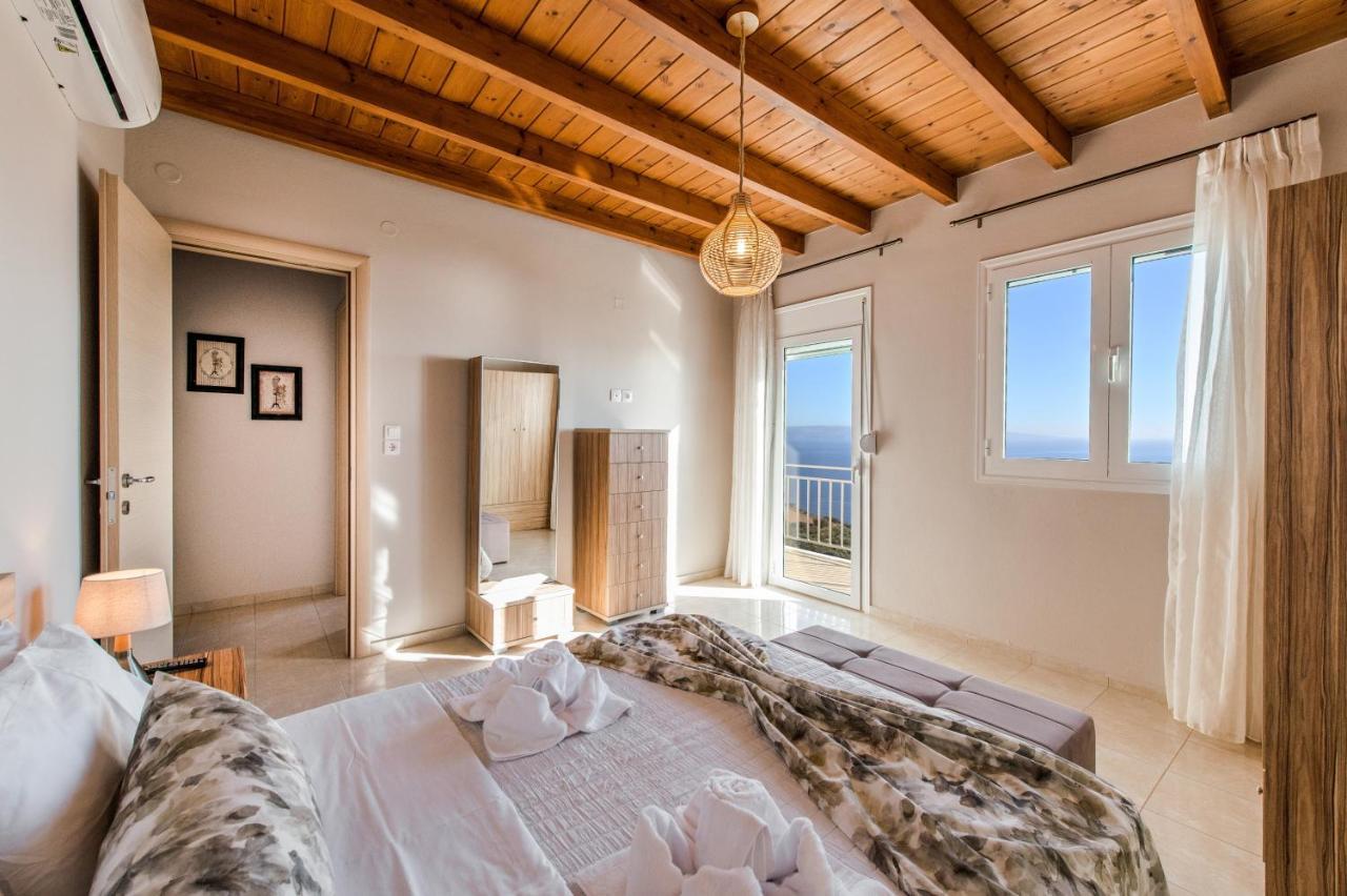 Tranquil Sea View With Private Pool, Just 2km From The Beach! Agia Galini (Crete)