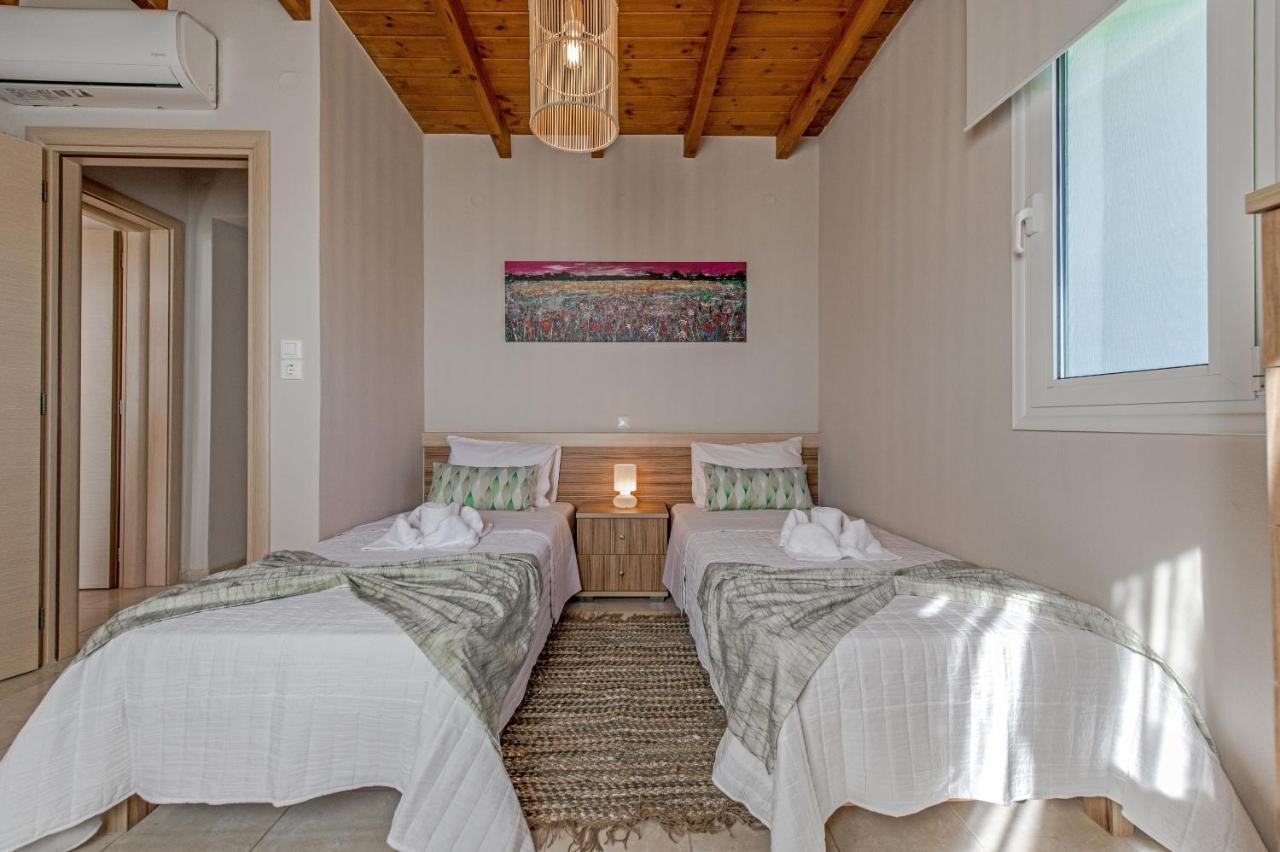 Villa Tranquil Sea View With Private Pool, Just 2km From The Beach! *