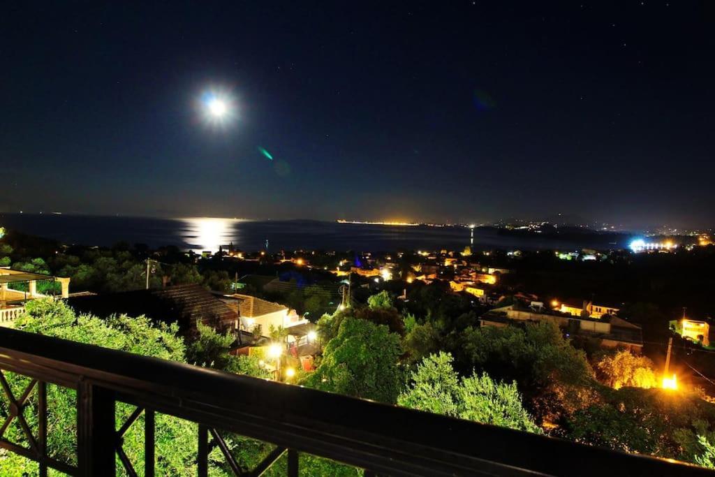 Belvedere ,pyrgi,corfu ,stunning Ipsos Bay View Villa *