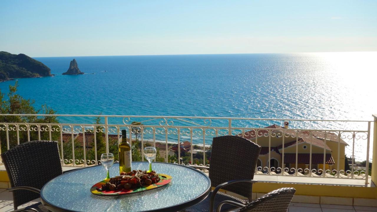 Natalia A With Panoramic Sea Views Of Agios Gordios Bay Agios Gordios (Corfu)