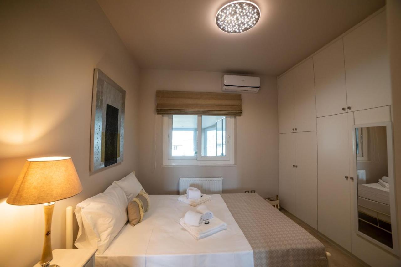 Daedalus Luxury - Seaview & Heated Pool Apartment Kontokali