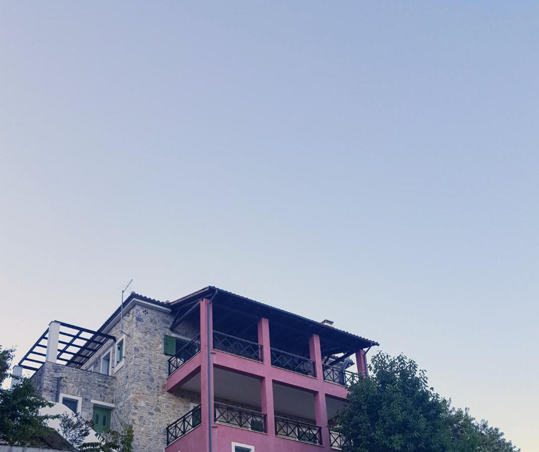 Sklithro In The Heart Of The Forest With Magnificent View Of The Sea Just 10 Minutes From It Villa