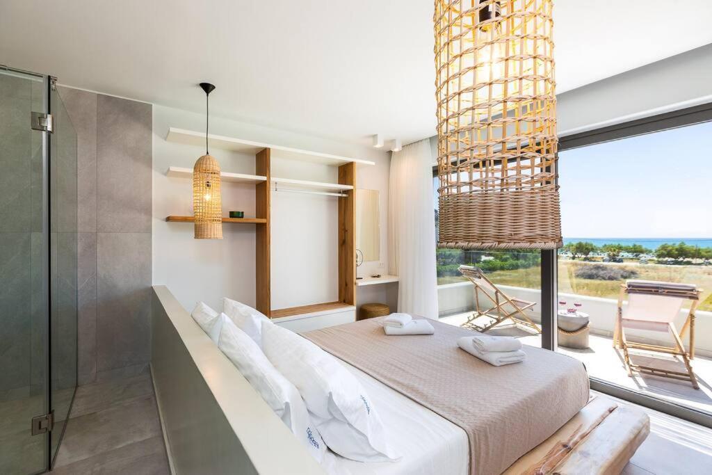 Daphne-naiades/ 2 Bedrooms,luxury,beachfront * Plakias