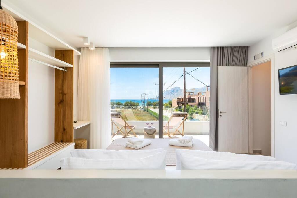 Daphne-naiades/ 2 Bedrooms,luxury,beachfront * Plakias