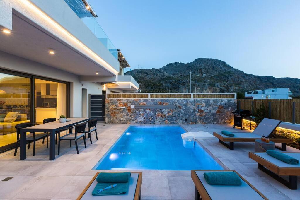 Daphne-naiades/ 2 Bedrooms,luxury,beachfront * Plakias