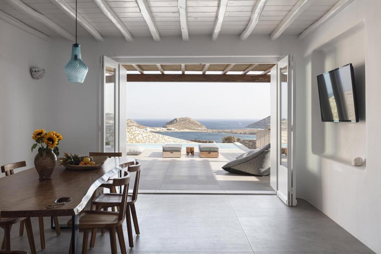Dream View Villa, 2 Min Walk To The Beach, By Red Windmill * Kalafatis