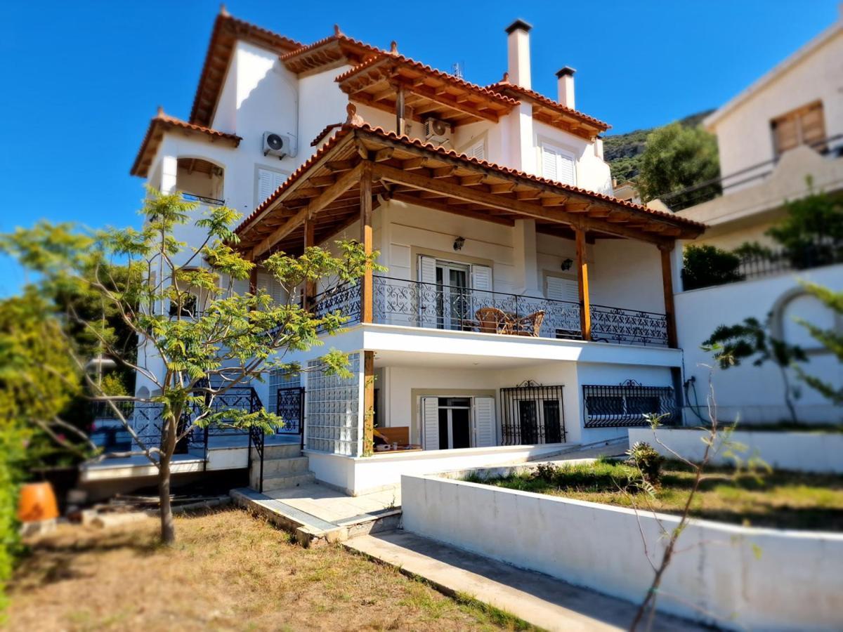 Villa Liana : Luxury With Fantastic Sea View, Near Airport Porto Rafti