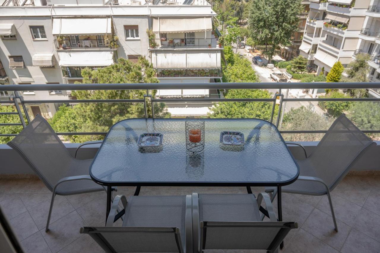 Flat W. Parking Next To Flisvos Marina & Snfcc Apartment *