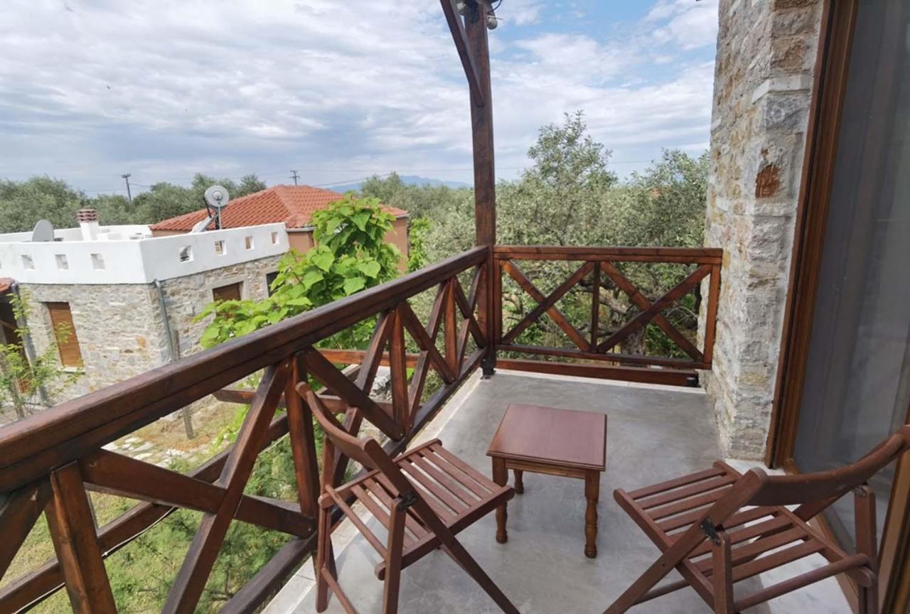 Villa Elea Stone In Organic Quiet Olive Grove, Prinos, Thassos