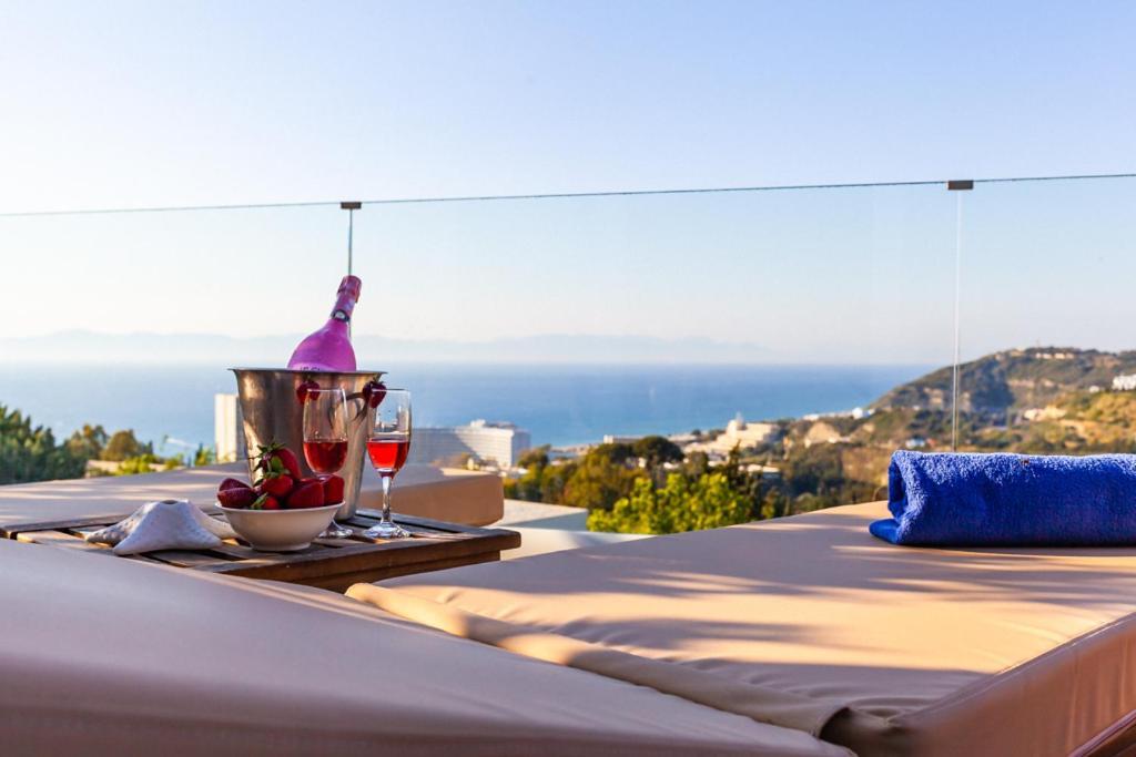 Flyviewflatsgold Privatehottub With Seaview * Ixia (Rhodes)
