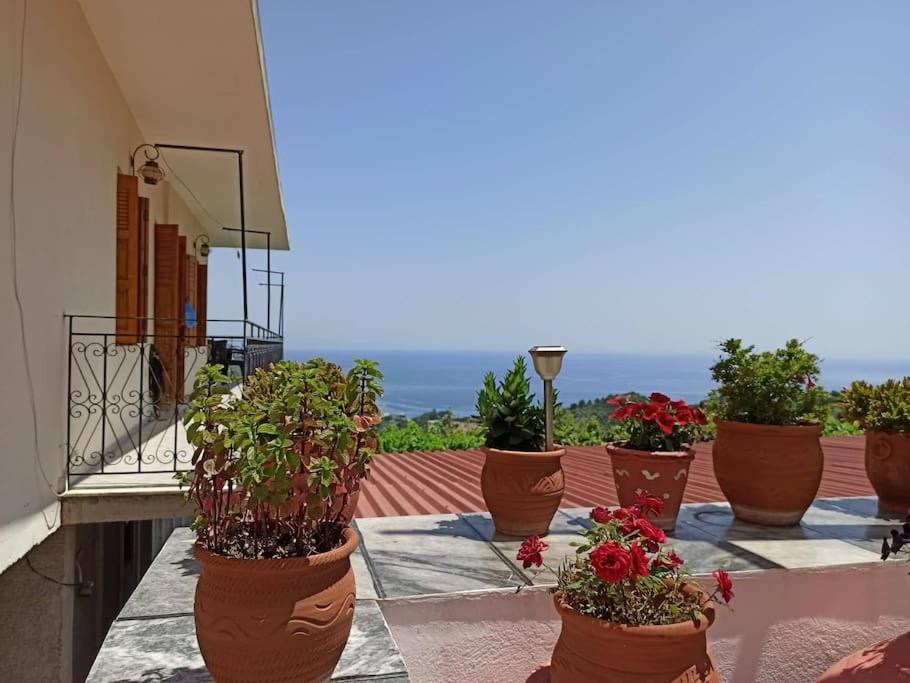 Apartment μπαλκόνι του αιγαίου Father's House In Kymi