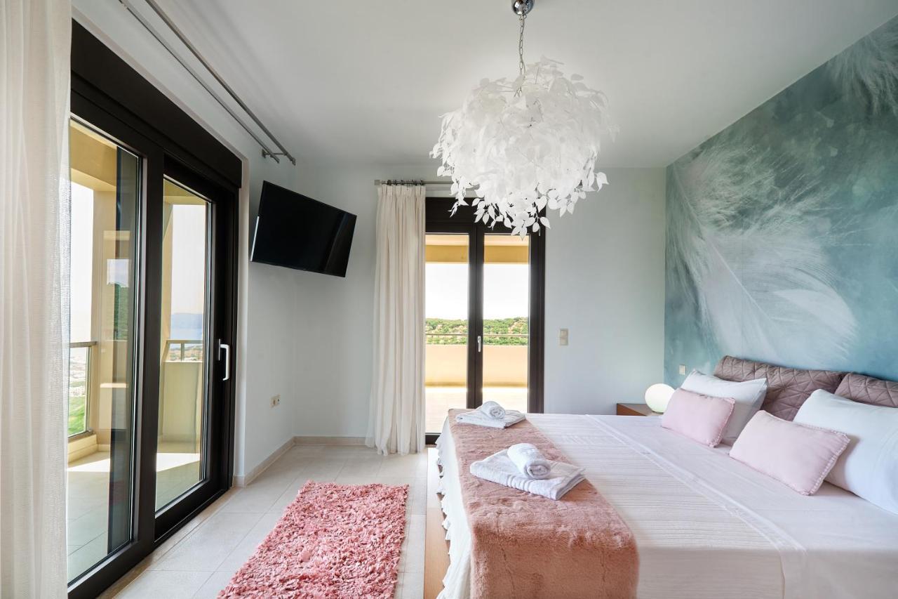 Luxury Argi Infinity Private Pool Villa Kissamos