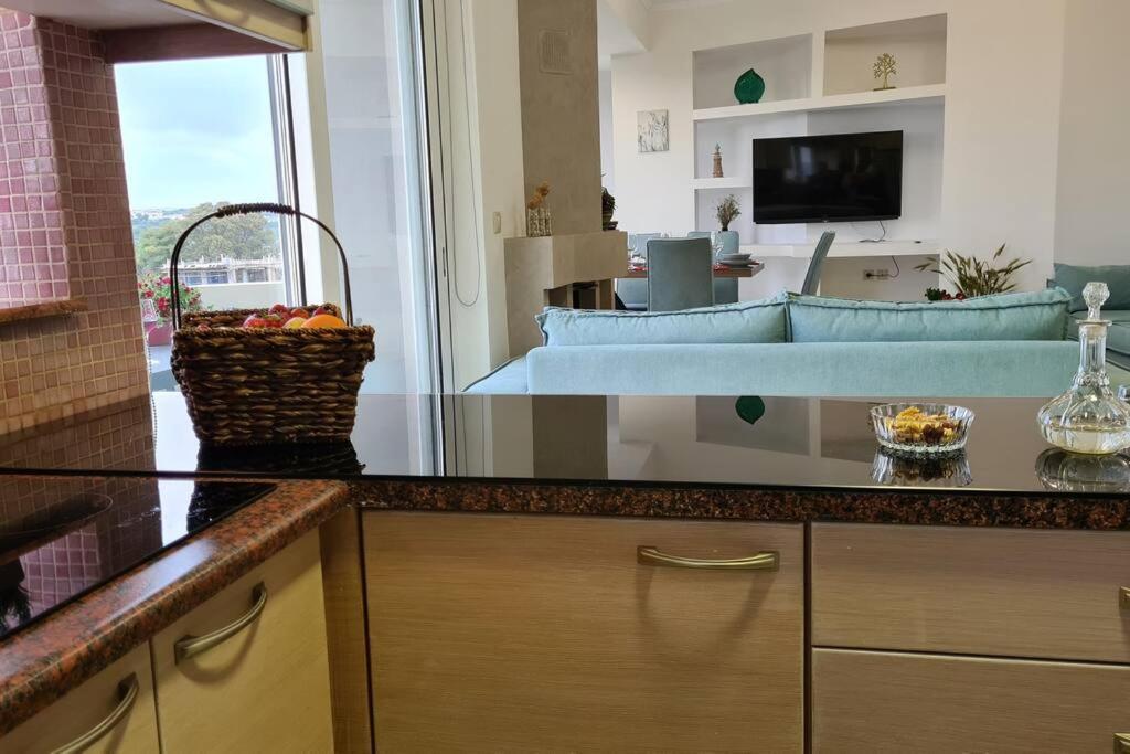 Apartment Physis Apt- Big Comfortable With View Kounoupidhiana