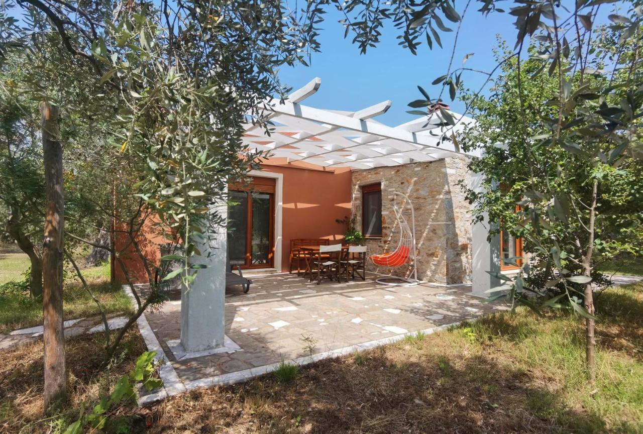 Elea Stone In Organic Quiet Olive Grove, Prinos, Thassos Villa