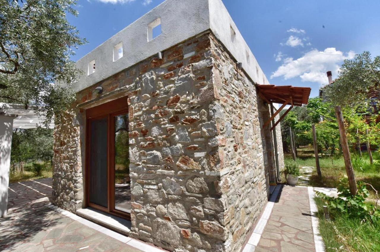 Elea Stone In Organic Quiet Olive Grove, Prinos, Thassos Prinos (Thasos)