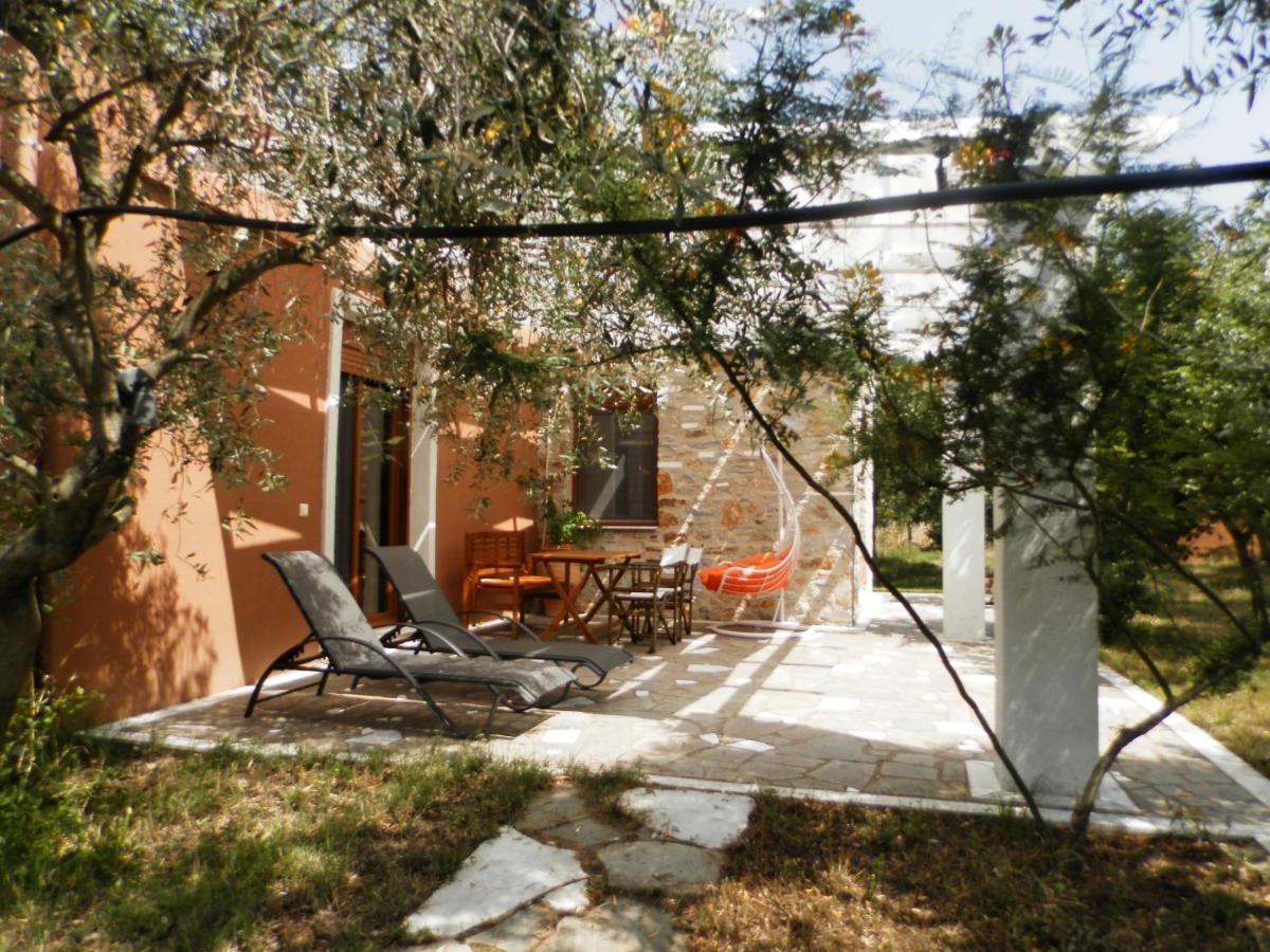 Villa Elea Stone In Organic Quiet Olive Grove, Prinos, Thassos Prinos (Thasos)