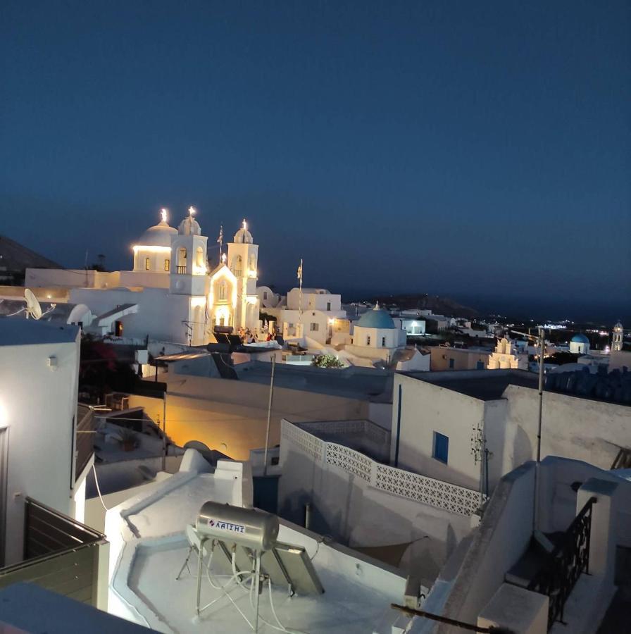 Aegean Sea View House In Traditional Village Megalochori (Santorini)
