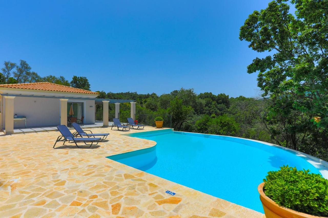 Brand New Loki With Large Infinity Pool Wifi And Sea Views * Agnitsini
