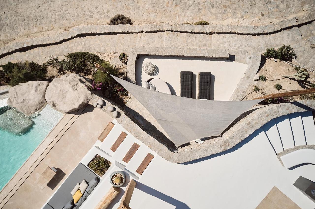 Villa Barbarossa - Elegant Beachfront Retreat With Heated Pool & Outdoor Gym * Ftelia (Mykonos)