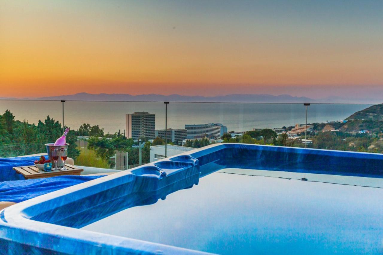 Apartment Flyviewflatsblue Privatehottub With Seaview Ixia (Rhodes)