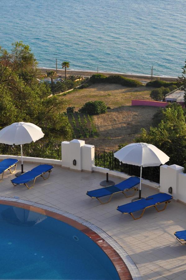 Maria With Pool And Amazing View - Agios Gordios