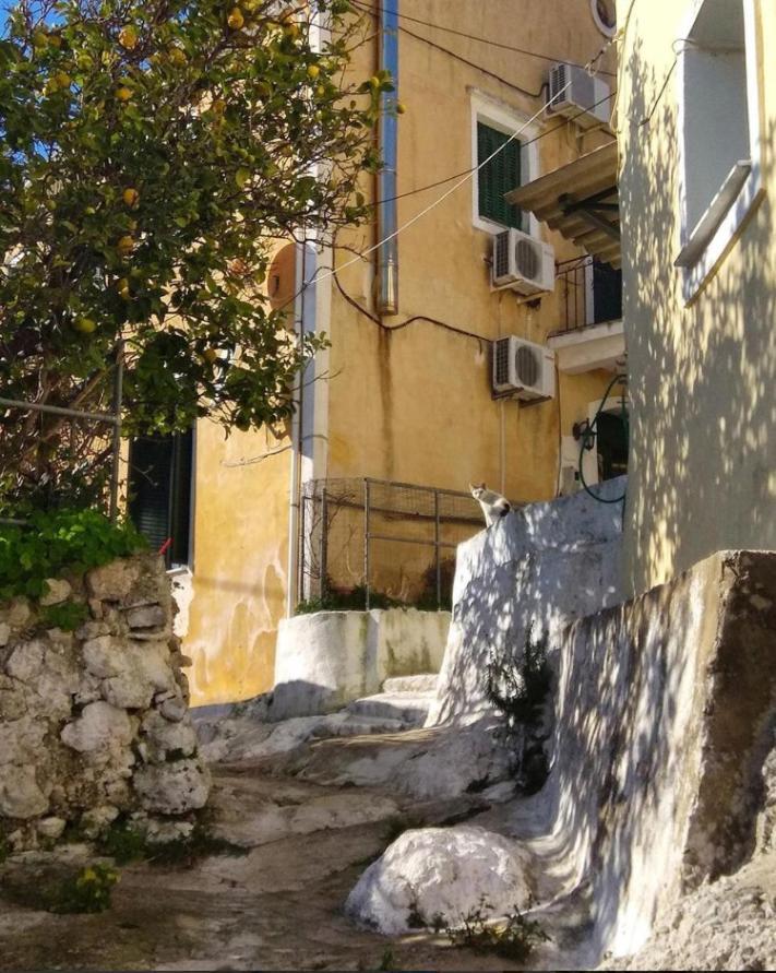Traditional Corfiot House At Argyrades