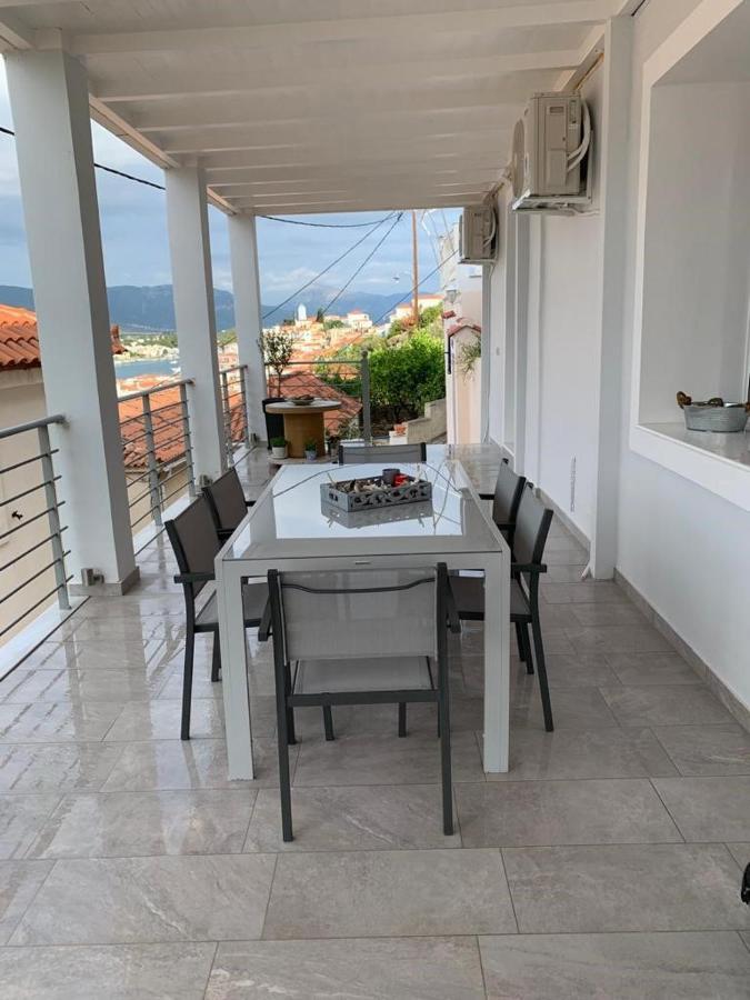 Up The Stairs Renovated With Sea View Apartment Poros Town
