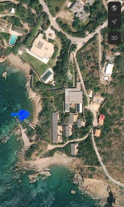 Swim On A Private Villa Sounion