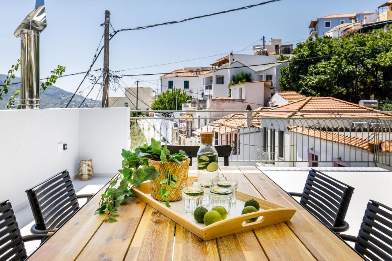 Breezy Rooftop House * Skopelos Town
