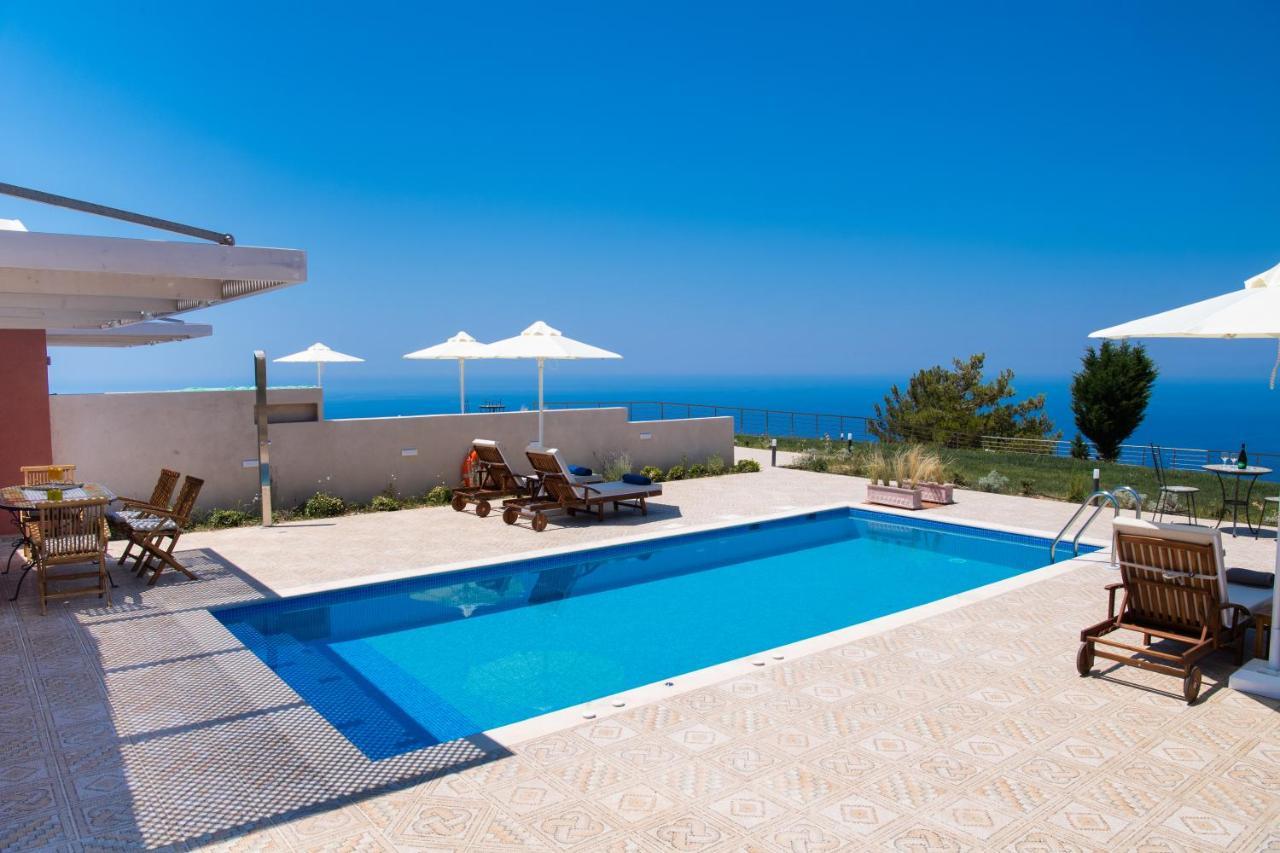 Avraam Sunset With Private Heated Pools By Imagine Lefkada Villa *