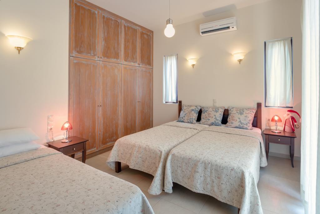 Villa Sea Views At Anemomylos With Heated Pool, Ping Pong And Tennis
