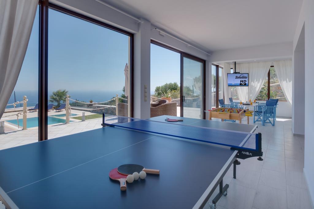 Sea Views At Anemomylos With Heated Pool, Ping Pong And Tennis Villa