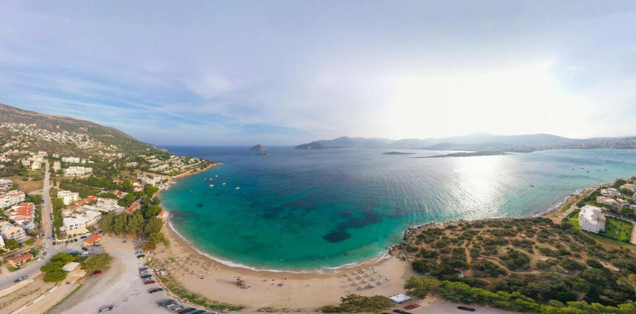 Porto Sea View House - 15min From Athens Airport - Ac - Wifi - Parking *