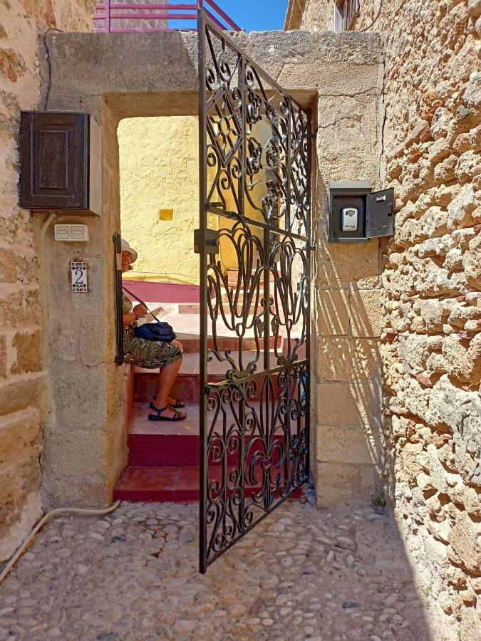 A Medieval Windmill Tower With Magnificent View Rhodes City